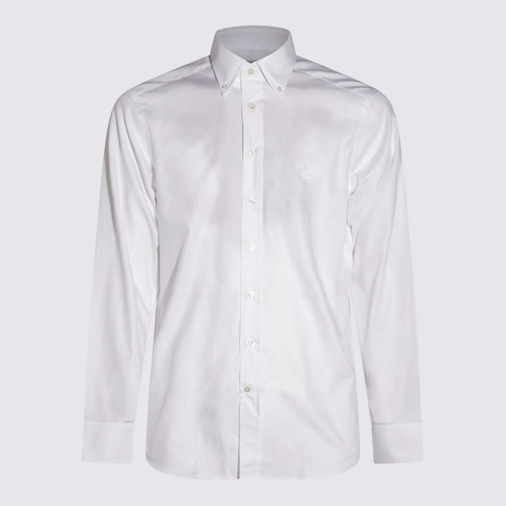 Etro White Cotton Shirt 1