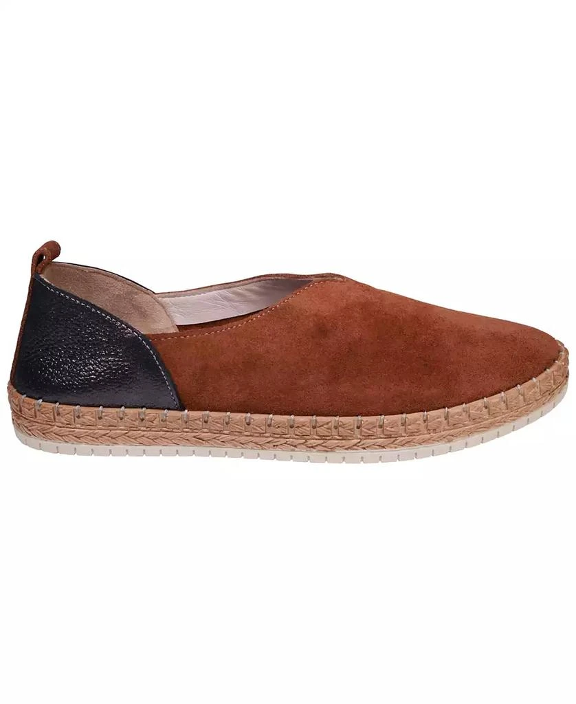 Cools 21 Women's Paisley Two Tone Suede Slip-On Flats 2