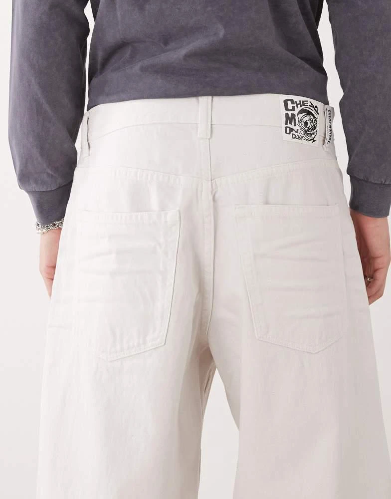 Cheap Monday Cheap Monday  Looser baggy jeans in white 5