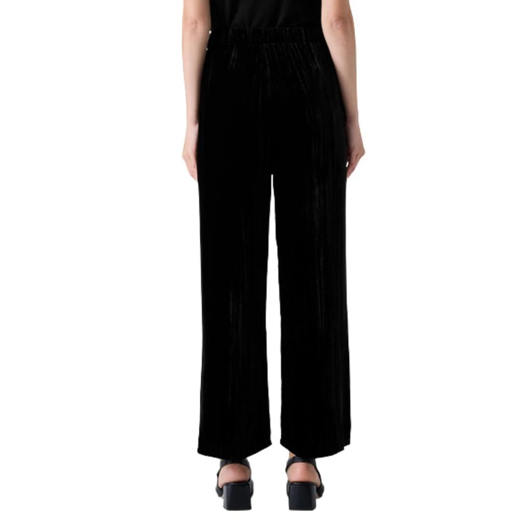 Eileen Fisher Eileen Fisher - Crushed Velvet Wide Ankle Pants 2