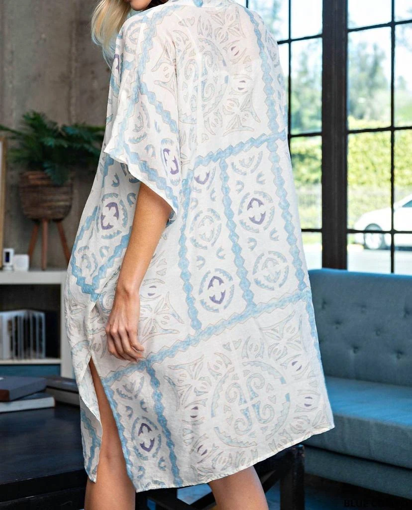 Kori Kori - Aztec Printed Long Kimono 3