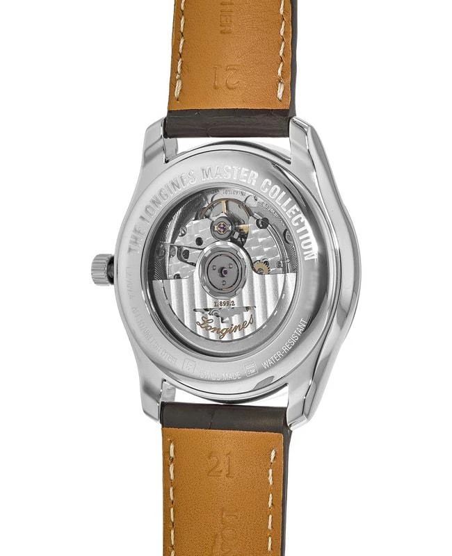 Longines Longines Master Collection Automatic 40mm Silver Dial Brown Leather Strap Men's Watch L2.909.4.78.3 3