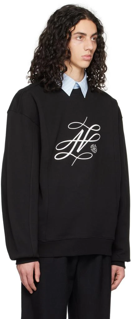 ADER error Black Dancy Sweatshirt 2