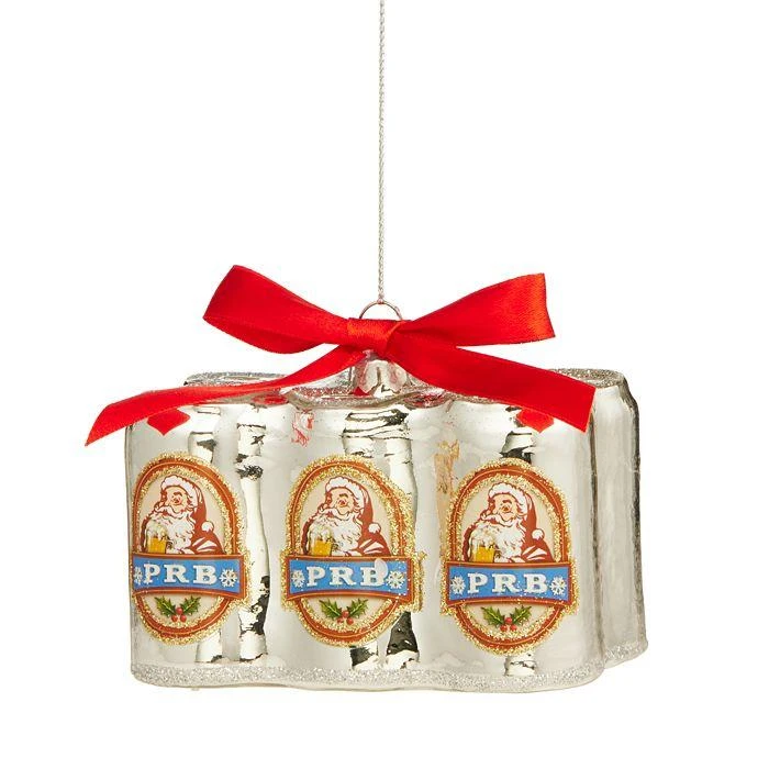 Bloomingdale's Glass Six-Pack Ornament - Exclusive 1