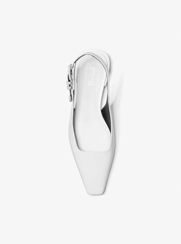 Michael Kors Darrington Leather Flat 3