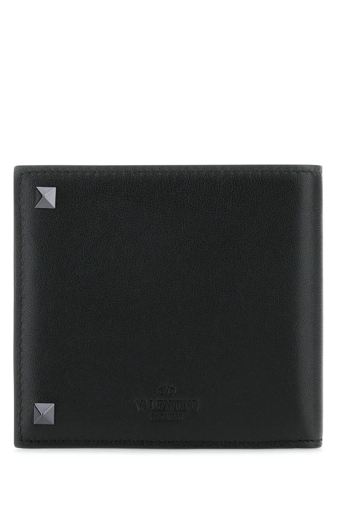 Valentino Garavani Black leather Rockstud wallet 2