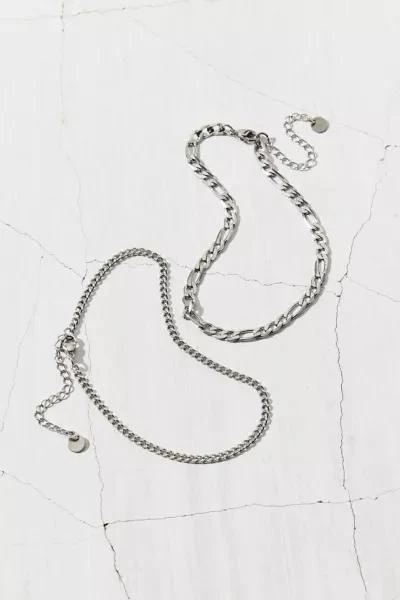 Urban Outfitters Waterproof Essential Chain Anklet Set 2
