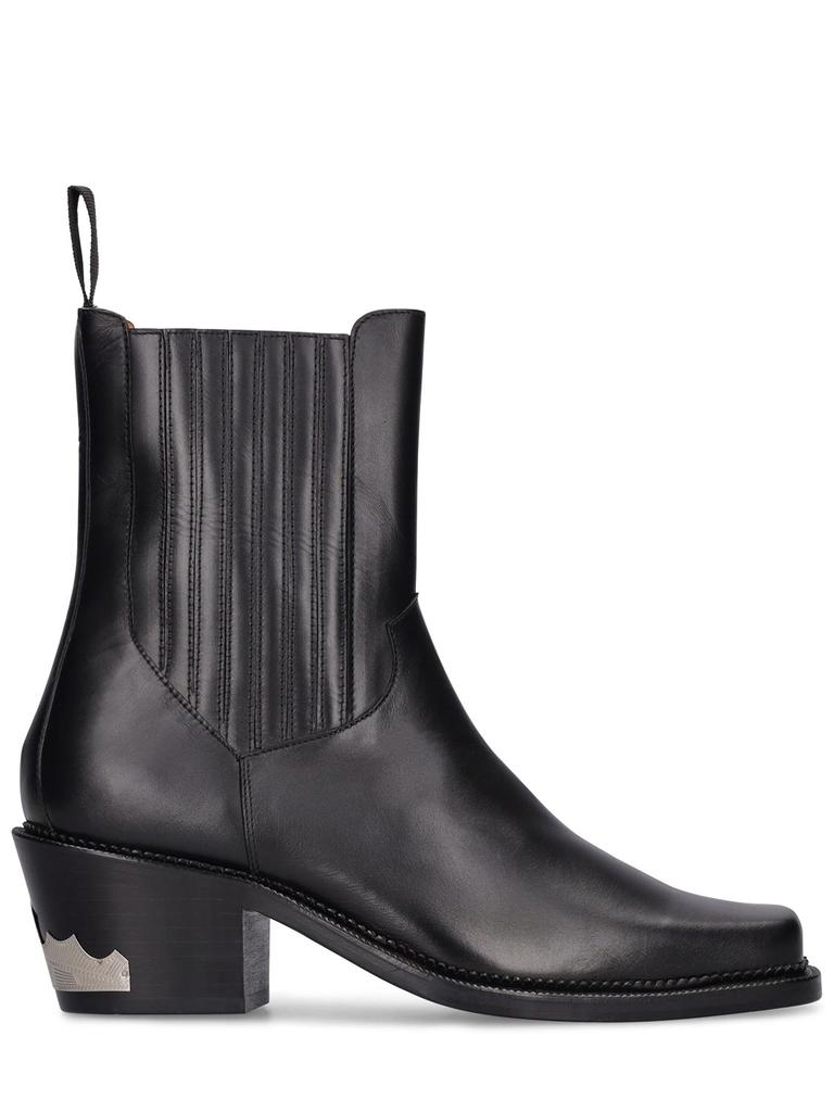 Toga Virilis 70mm Hard Leather Boots