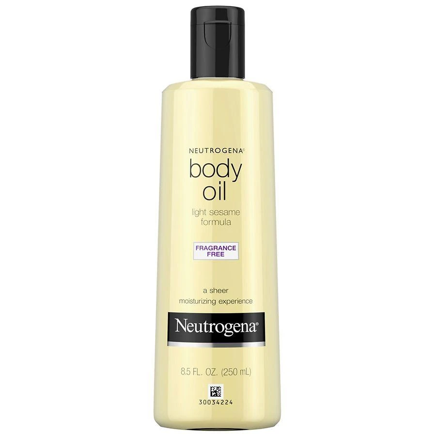 Neutrogena Moisturizing Light Sesame Body Oil Fragrance-Free