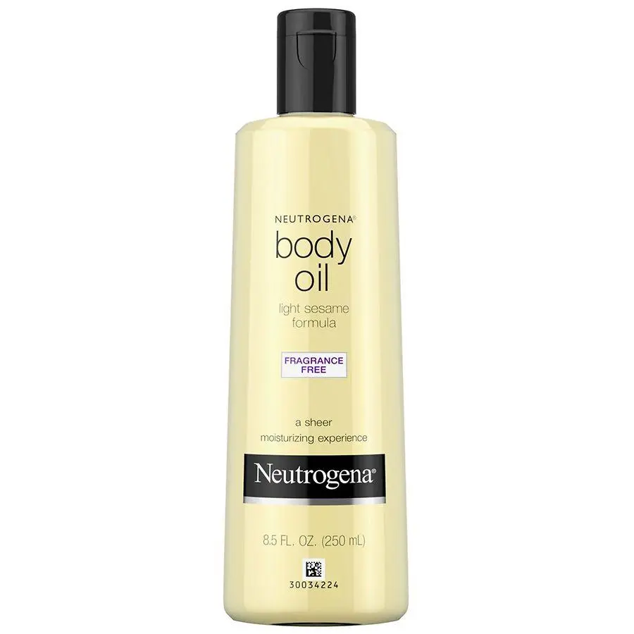 Neutrogena Moisturizing Light Sesame Body Oil Fragrance-Free
