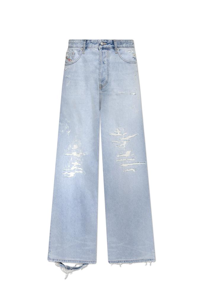 Diesel d-rise W30×L30 Shop Diesel D-Rise Wide-Leg L30 Jeans on Sale at BeyondStyle – Get