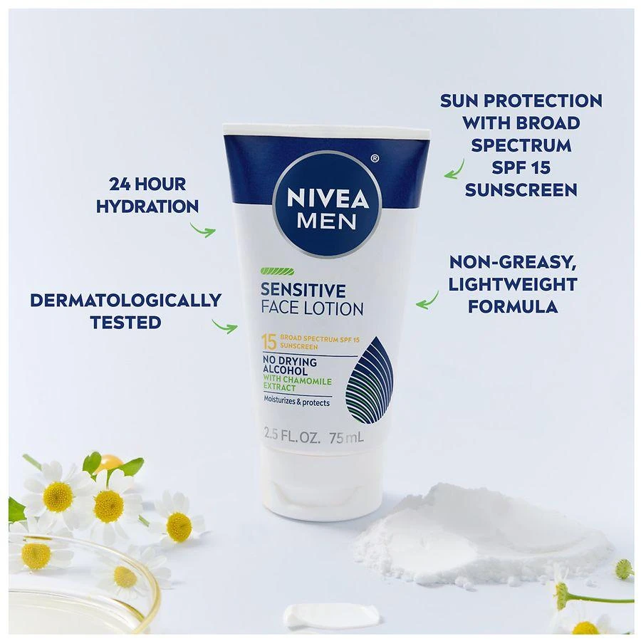 Nivea Sensitive Face Lotion with SPF 15 7