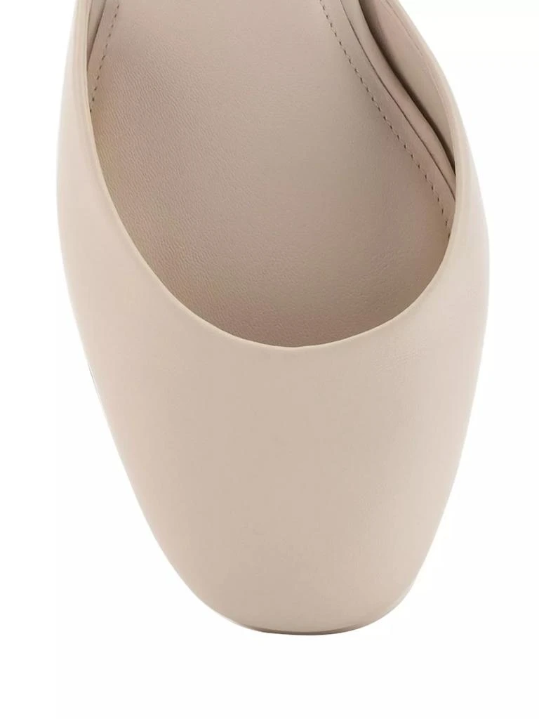 Larroudé Ari Leather Ankle-Strap Platform Pumps 4