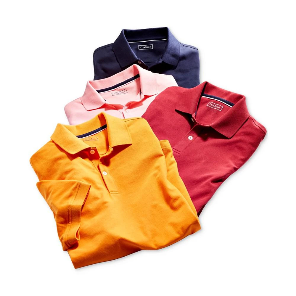 Club Room Men's Classic Fit Performance Stretch Polo, Created for Macy's 2