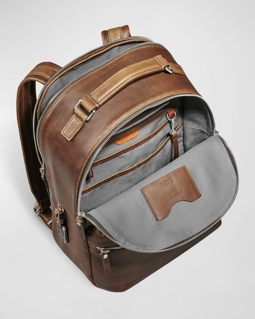 Shinola Men's Runwell Leather Backpack 4