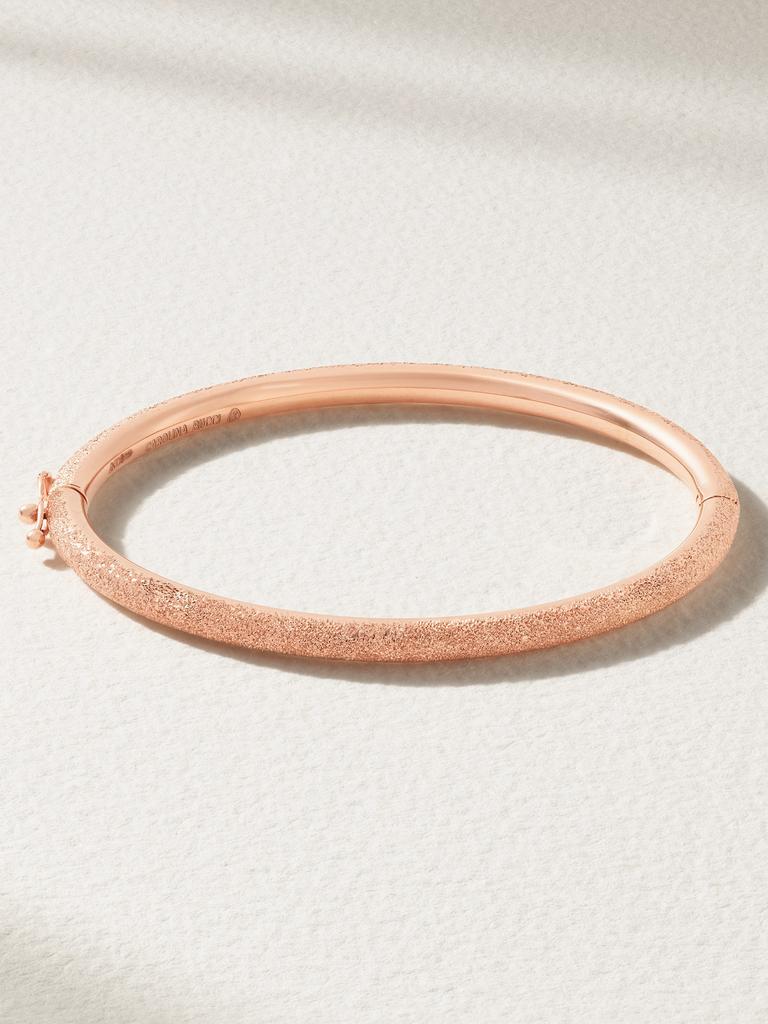 CAROLINA BUCCI Florentine 18k 玫瑰金手镯