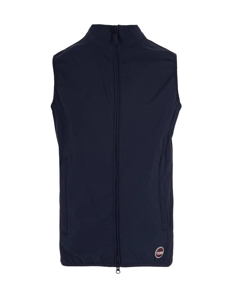 COLMAR ORIGINALS Zip-Front Sleeveless Vest with Logo and Side Pockets