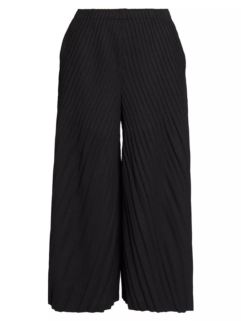 Issey Miyake Linen-Like Pleated Pants