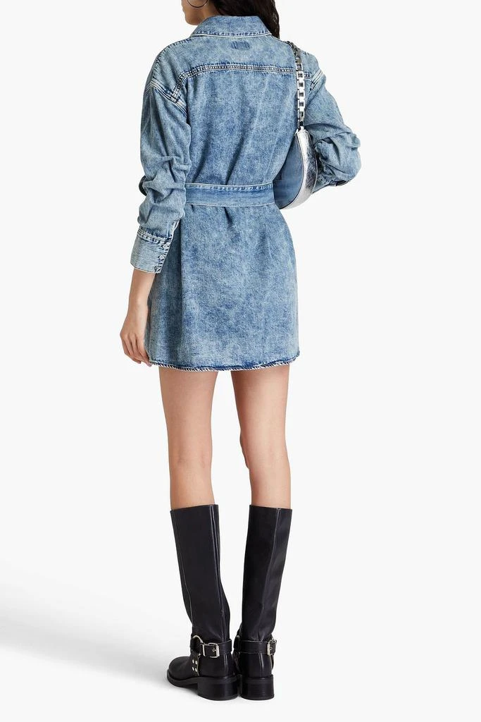 dropped waist shirt dress Red Cotton Drop Waist Midi Dress - Shirt Dresses