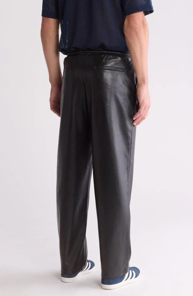 Topman Faux Leather Pants 2