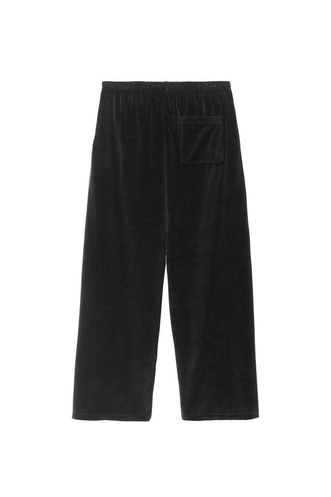 Los Angeles Apparel VLR445GD - Garment Dye Velour Open Bottom Sweatpants 26