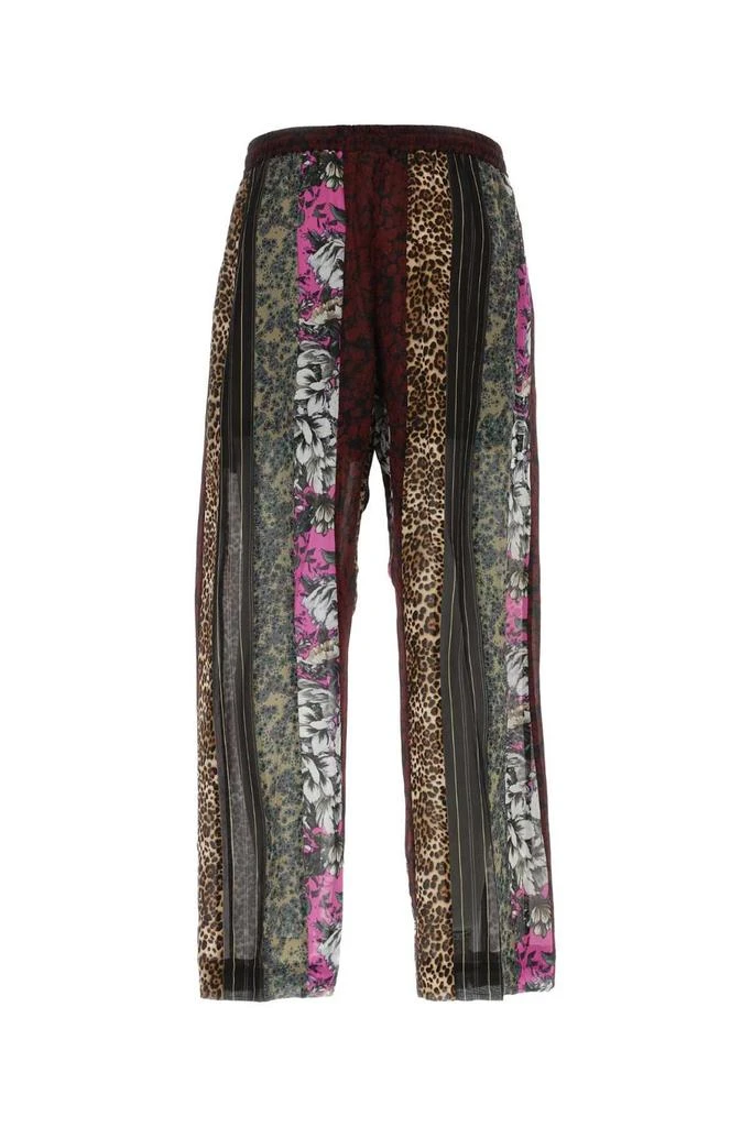 Dries Van Noten Dries Van Noten Multi Patterned Drawstring Pants 2