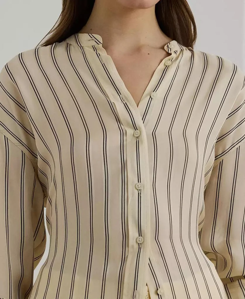 Ralph Lauren Women's Striped Jacquard Tunic Shirt, Regular & Petite 3