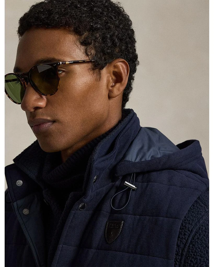 Ralph Lauren Quilted Jersey Hooded Vest 5