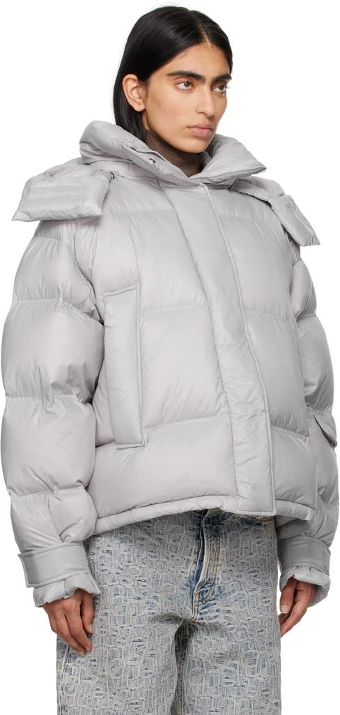 HOLZWEILER Gray Steilia Short Down Jacket 2