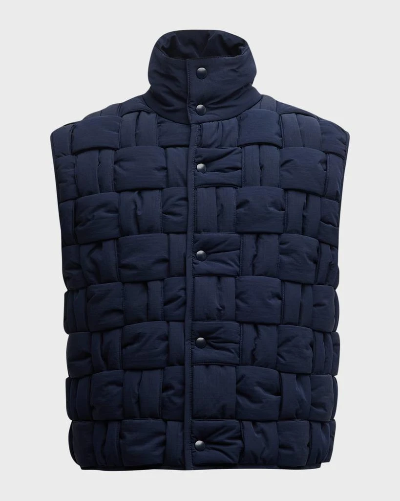 Bottega Veneta Men's Nylon Woven Vest 2