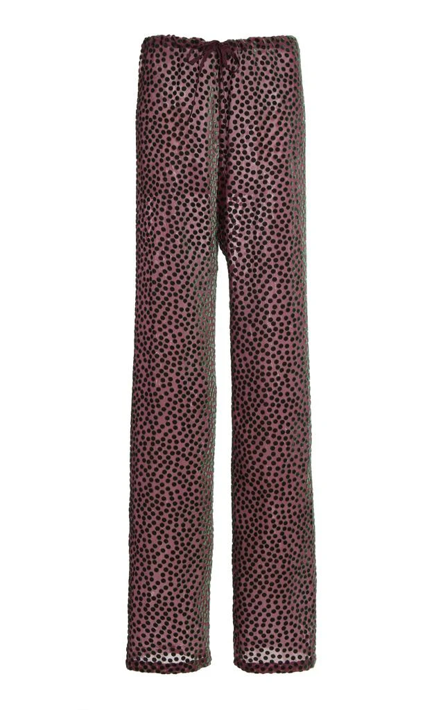 Dries Van Noten Dries Van Noten Pachas Polka-Dot Straight-Leg Pants - Moda Operandi 1