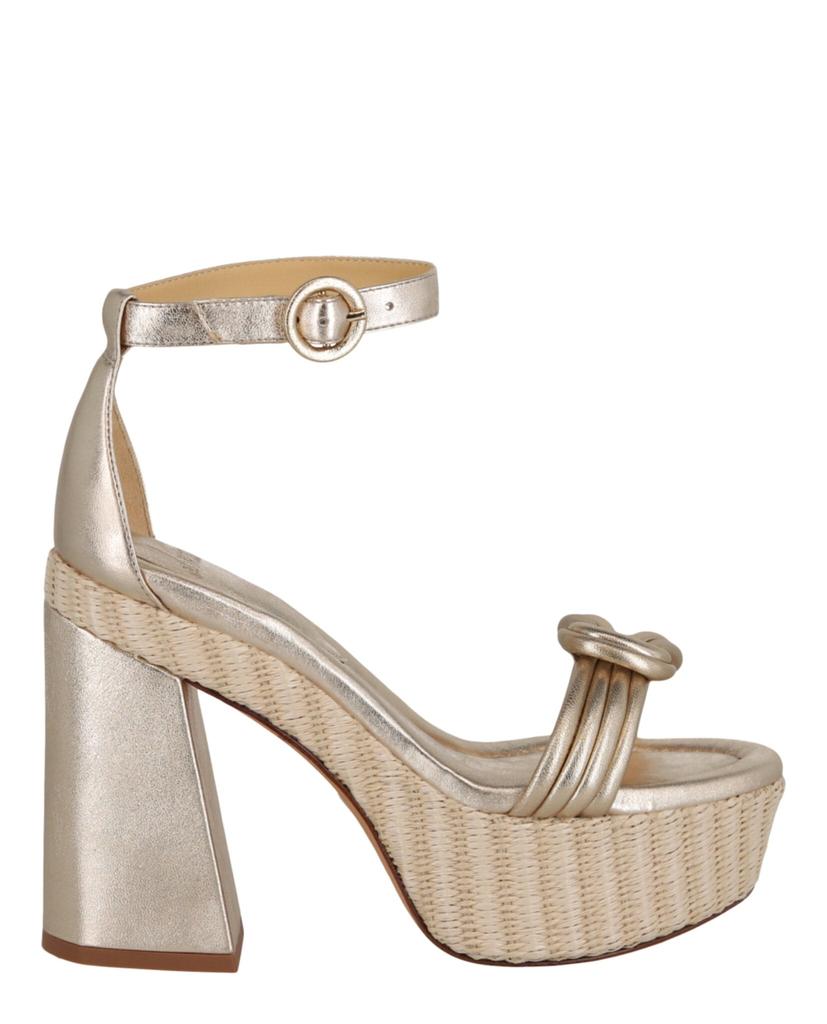 Alexandre Birman Vicky Ankle Wrap Platform Sandals