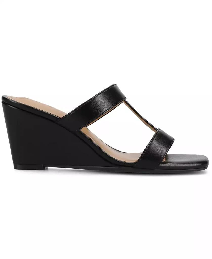 Journee Collection Women's Clodie T Strap Dress Wedge Sandals 2