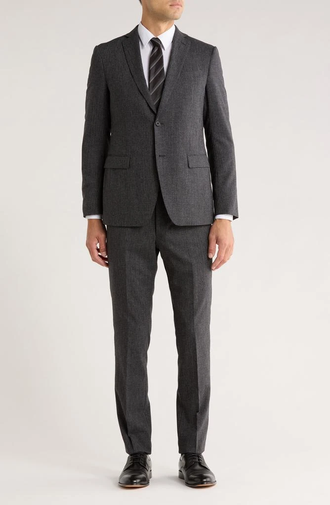 John Varvatos Weave Wool Blend Suit