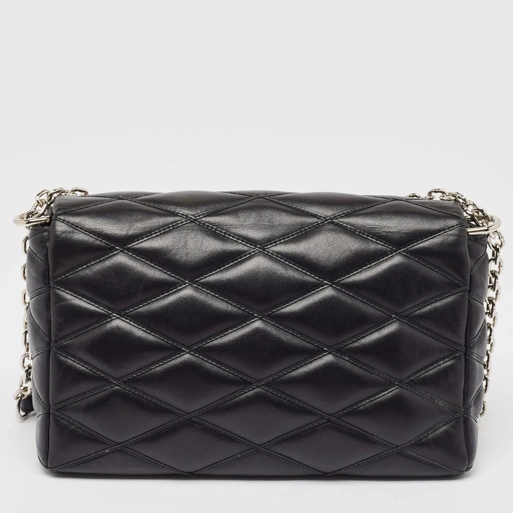 Louis Vuitton Louis Vuitton Black Leather Malletage GO-14 MM Bag 4