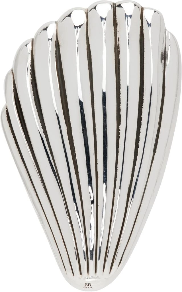 Sophie Buhai Silver Coquille Hand Mirror 1