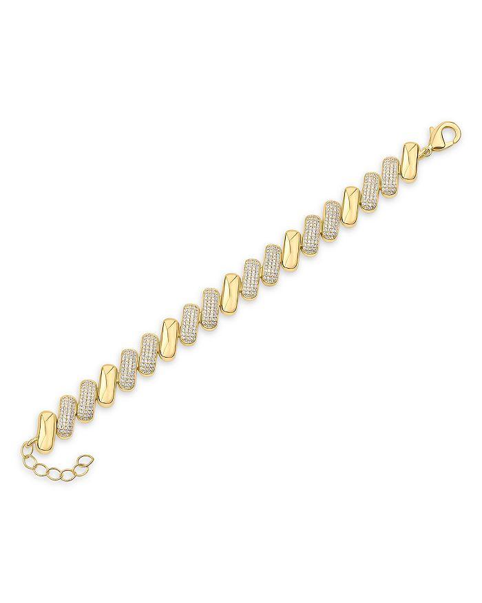 Kenneth Jay Lane Pavé Bar Flex Bracelet