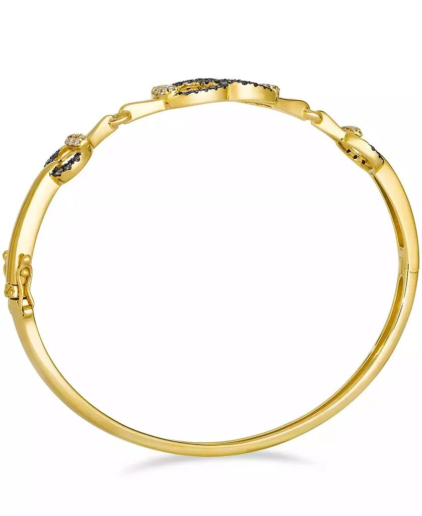 Le Vian Chocolate Diamond (0.41 ct. t.w.) and Nude Diamond (0.21 ct. t.w.) Bangle in 14k Honey Gold 3