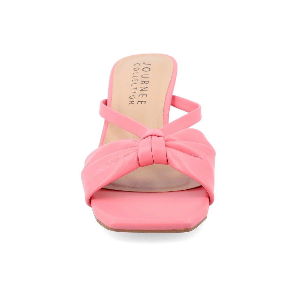 JOURNEE Journee Women's Starling Medium and Wide Width Dress Sandals 8