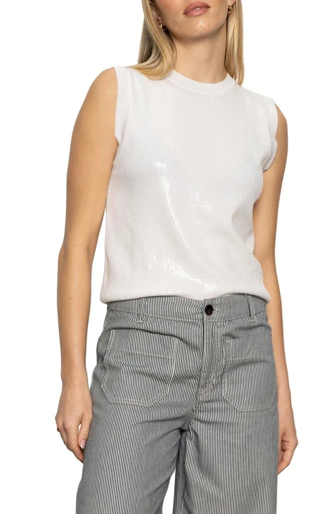 Sanctuary Sequin Sweater Vest