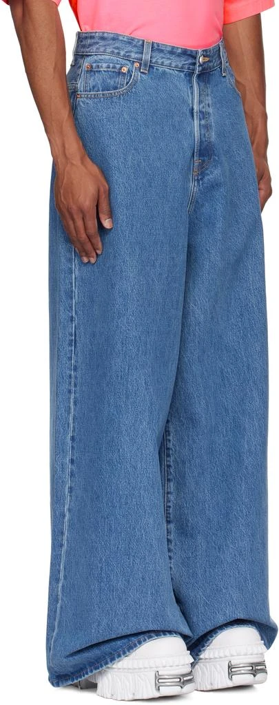 Vetements Blue Oversized Baggy Jeans 2