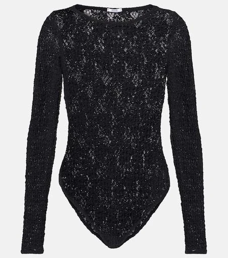 Wolford Structured lace bodysuit 1
