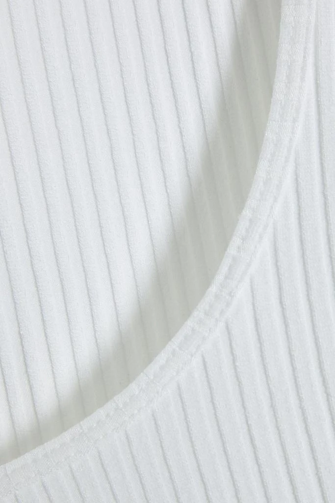 Nobody Denim Luxe ribbed-knit top 4