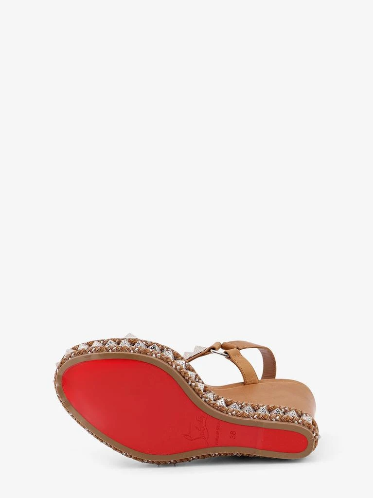 Christian Louboutin Pyraclou 110 plateau sandals with studs 4