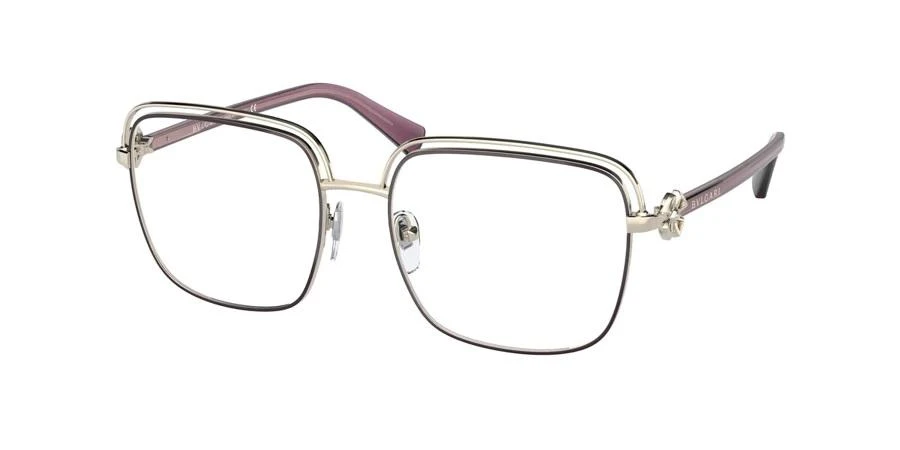 Bvlgari Bvlgari Demo Square Ladies Eyeglasses BV2226B 2035 54 1