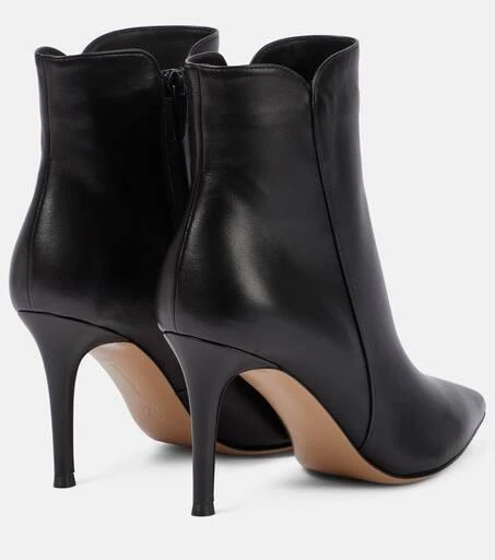 Gianvito Rossi Levy 85 leather ankle boots 3