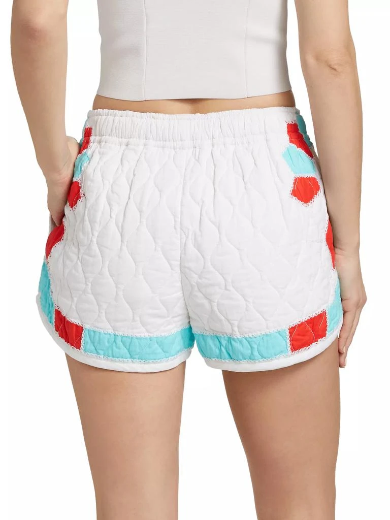Rhode Mateo Quilted Cotton Shorts 5