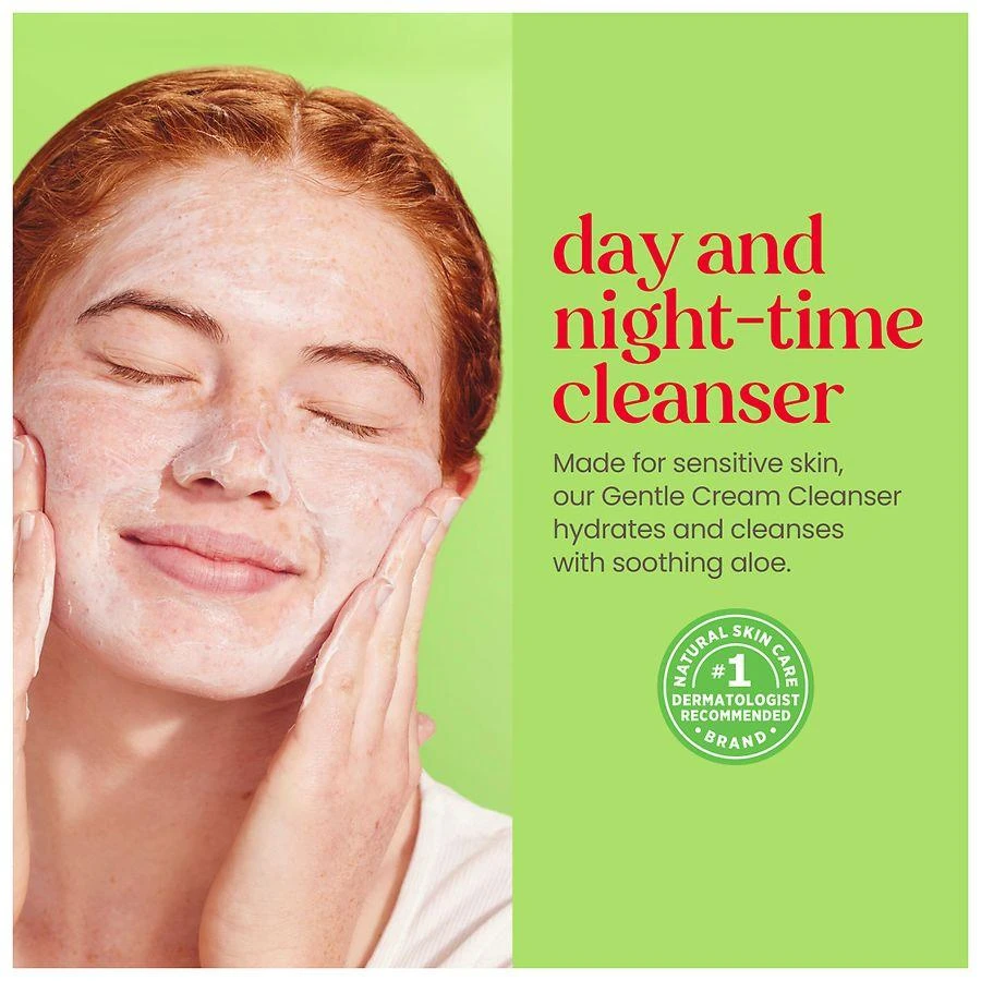 Burt's Bees Gentle Cream Cleanser with Aloe for Sensitive Skin 7