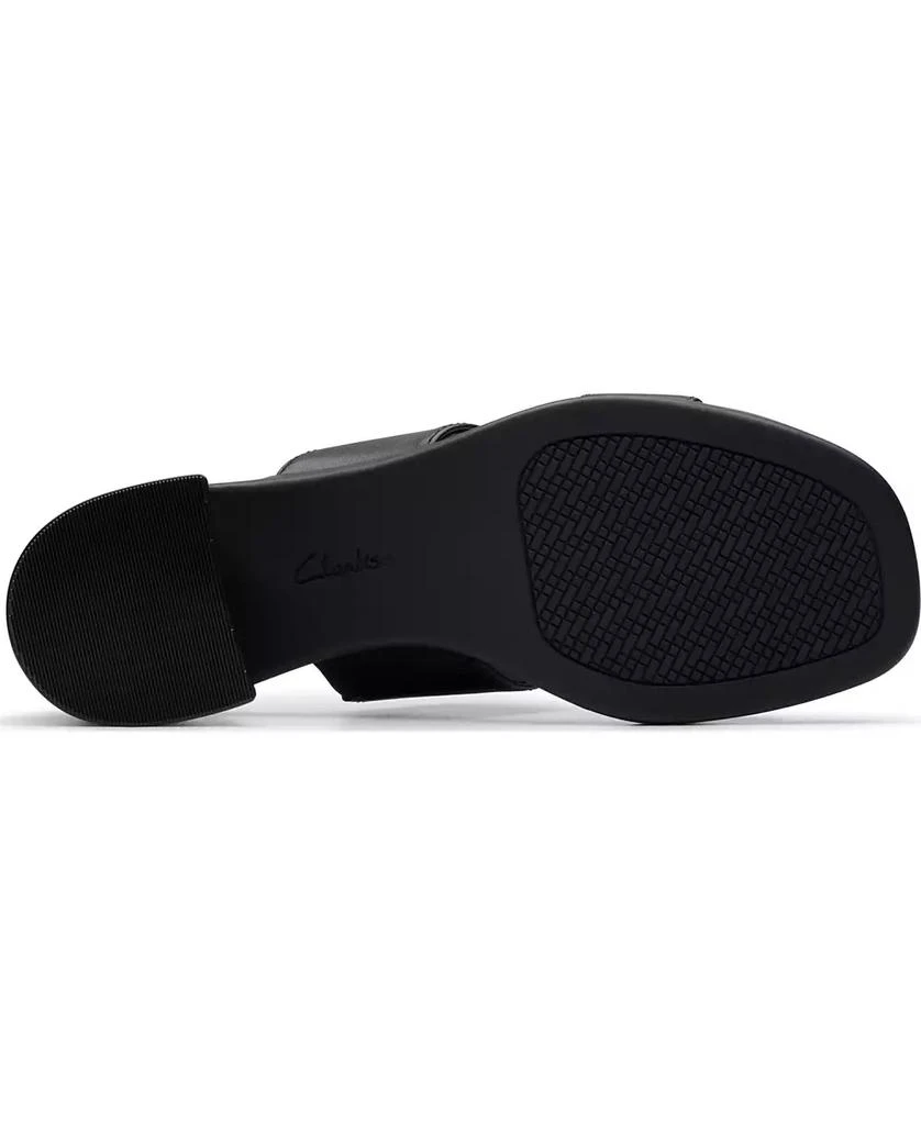 Clarks Collection Women's Jaylan Dusk Block Heel Sandals 5