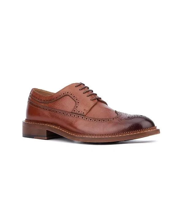 Vintage Foundry brown leather wingtip oxfords 11 Vintage Foundry Co Men Size 12 Leather Shoes Oxford brown  main image 3